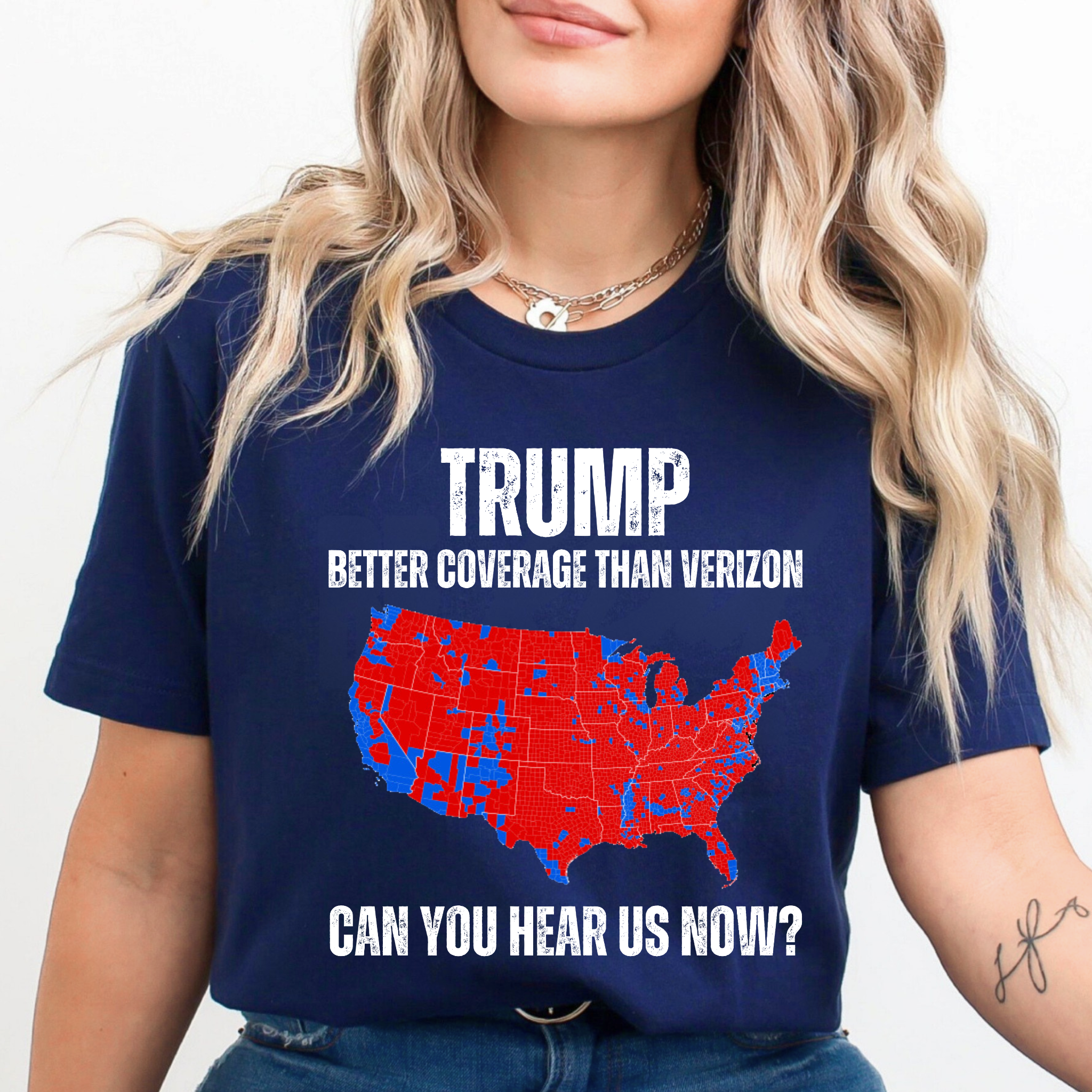Can You Hear Us Now? USA Map Tee, Sweatshirt & Hoodie
