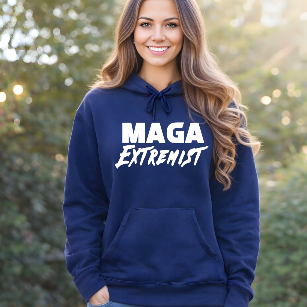 MAGA Extremist Shirt, Conservative Women’s T-Shirt, Patriotic Sweatshirt & Hoodie