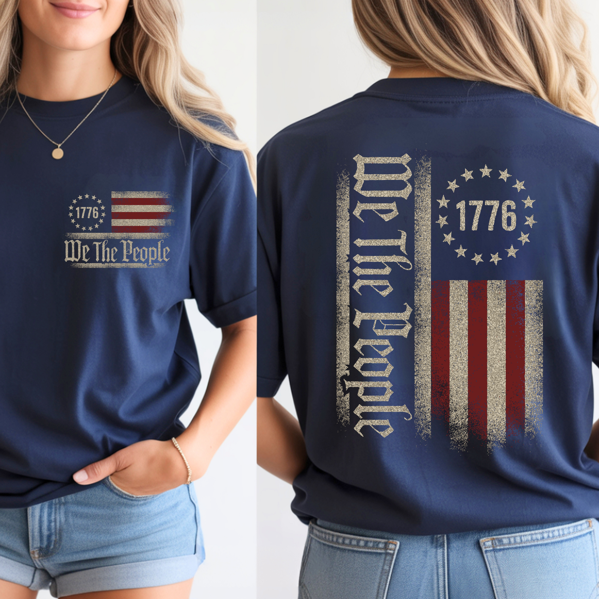 We The People 1776 Patriotic Shirt, Sweatshirt & Hoodie
