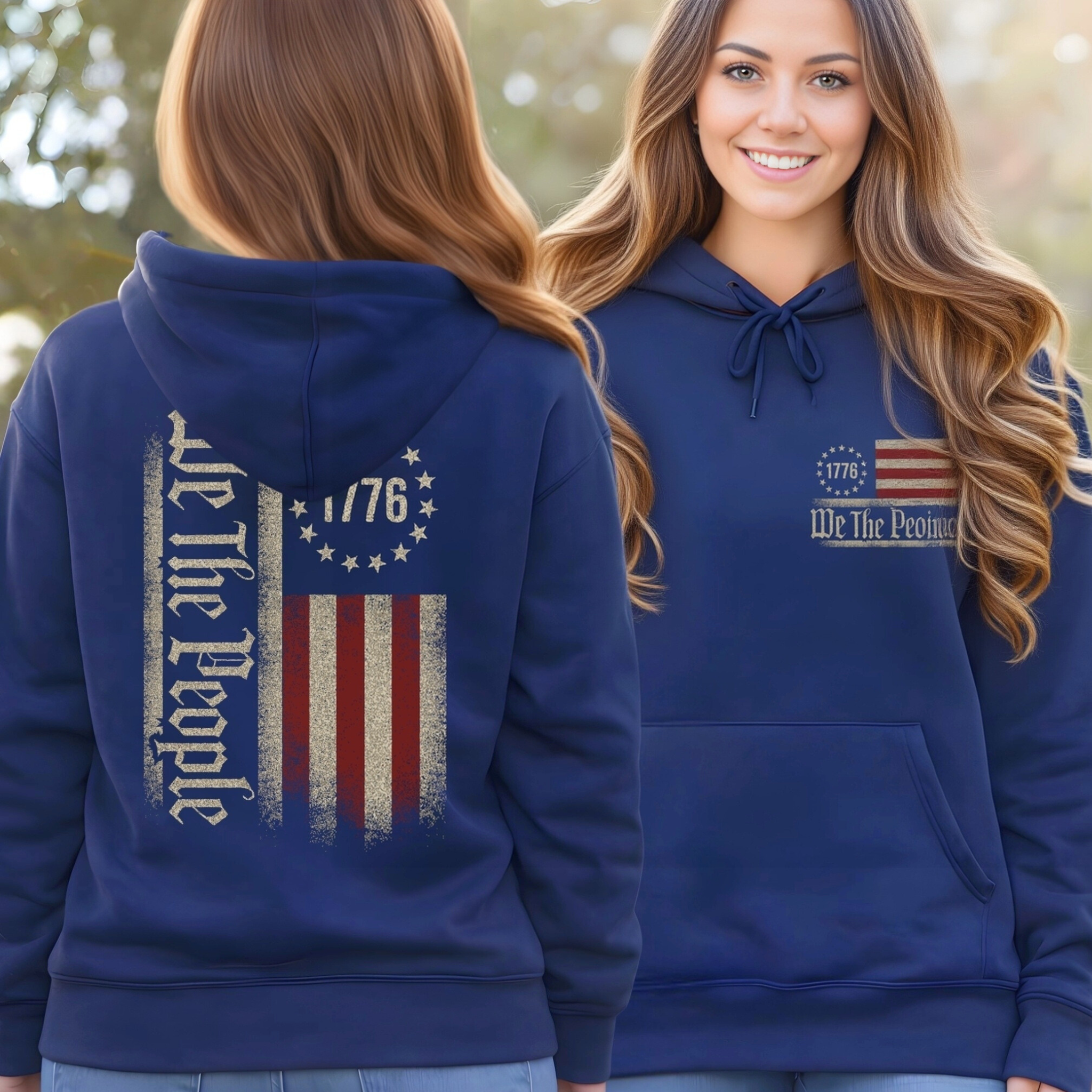 We The People 1776 Patriotic Shirt, Sweatshirt & Hoodie