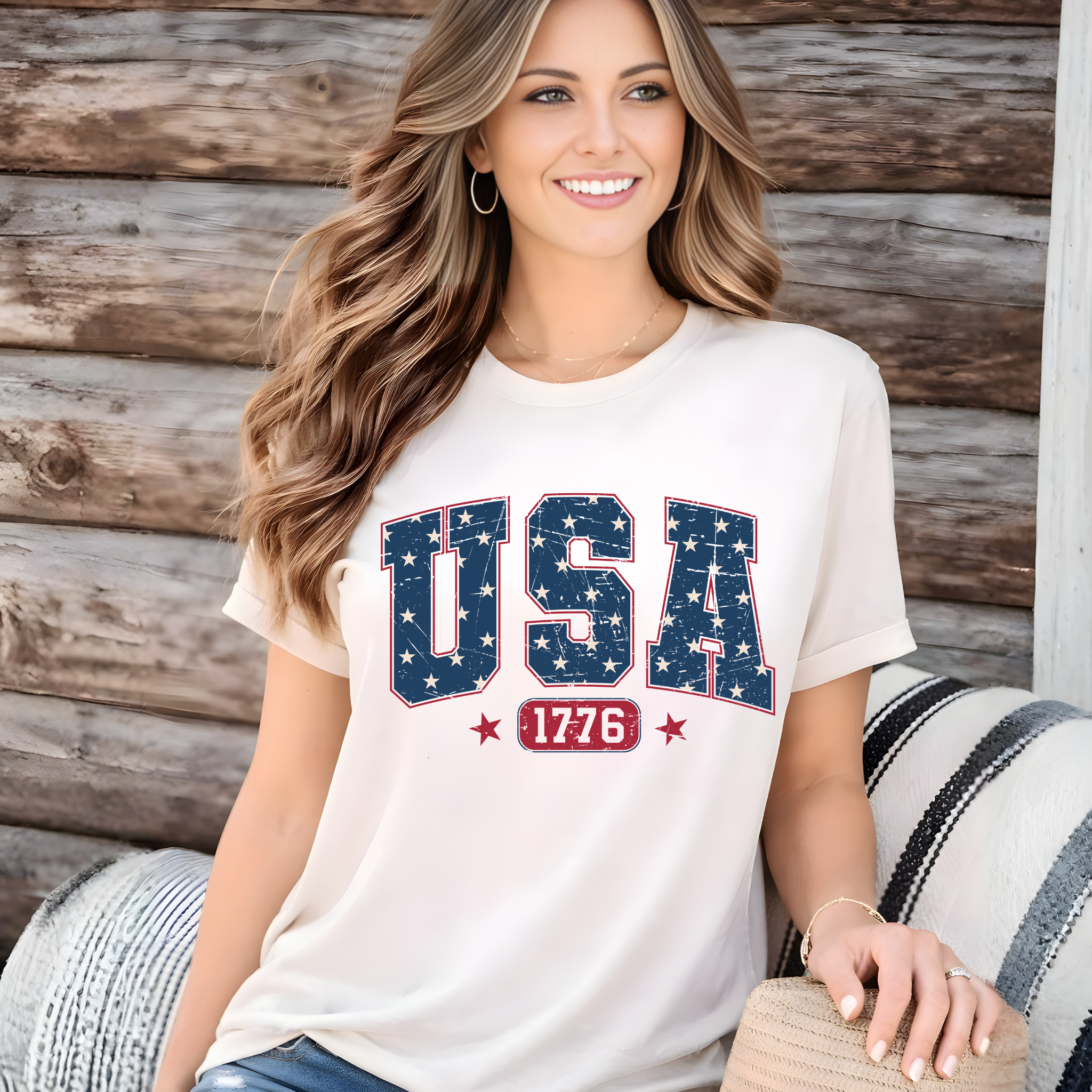 USA 1776 Patriotic Tee – America 250th Anniversary Shirt