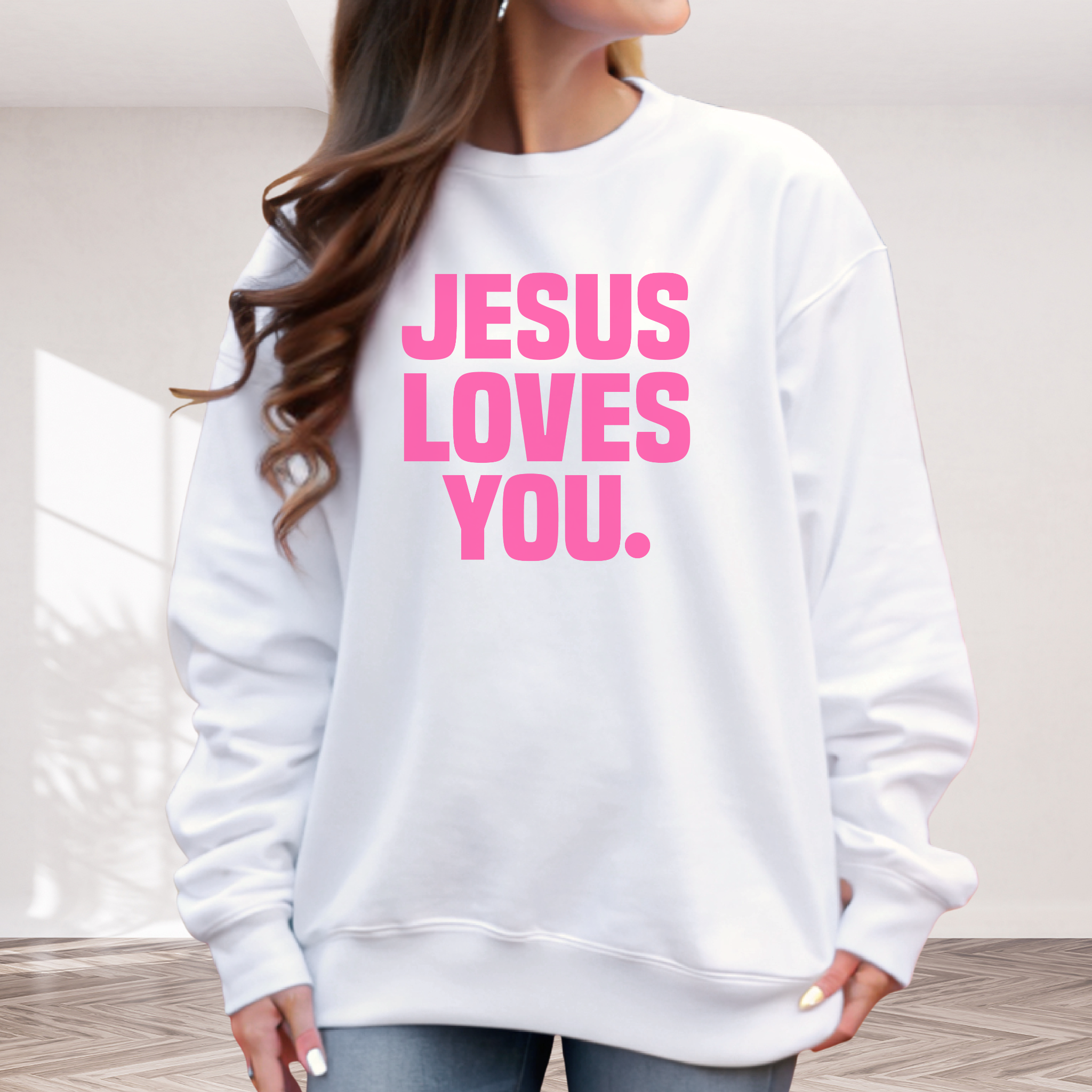 Jesus Loves You Christian Women's shirt
