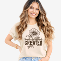 Fearfully and Wonderfully Created Shirt – Psalm 139:14 Christian T-Shirt, Sweatshirt & Hoodie for Women