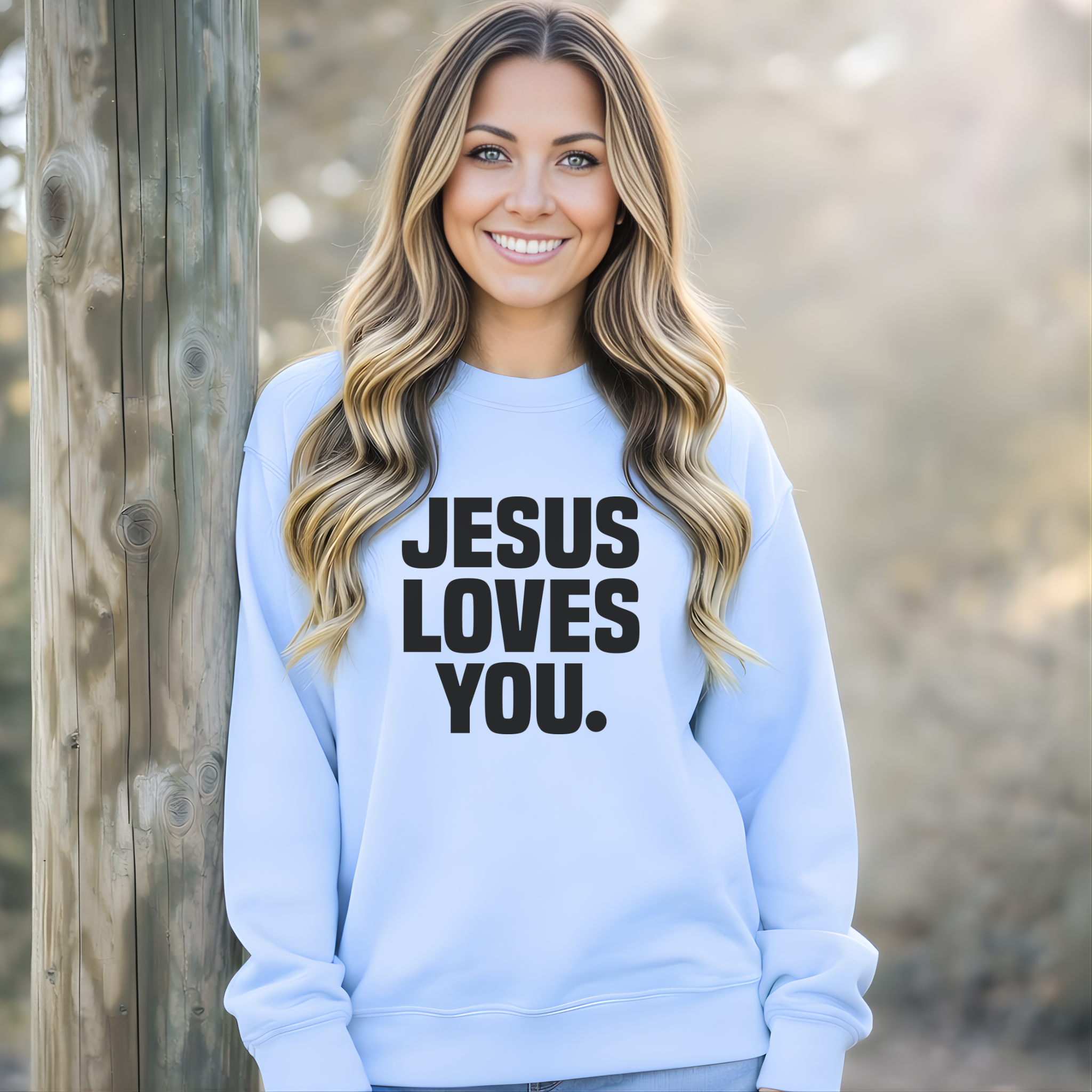 Jesus Loves You Christian Women's shirt