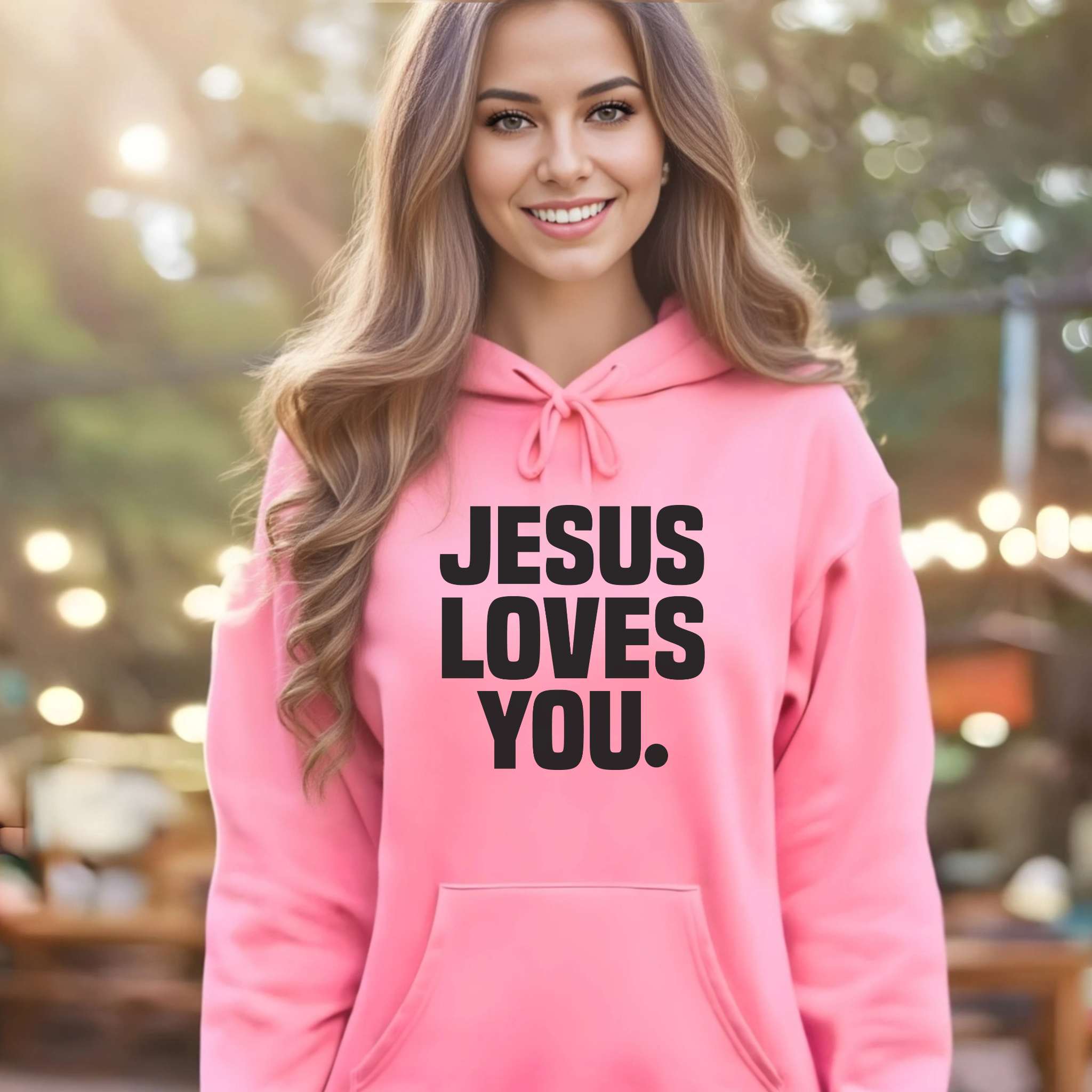 Jesus Loves You Christian Women's shirt