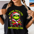 I’m Fine Christmas Graphic Tee or Sweatshirt – Limited Release