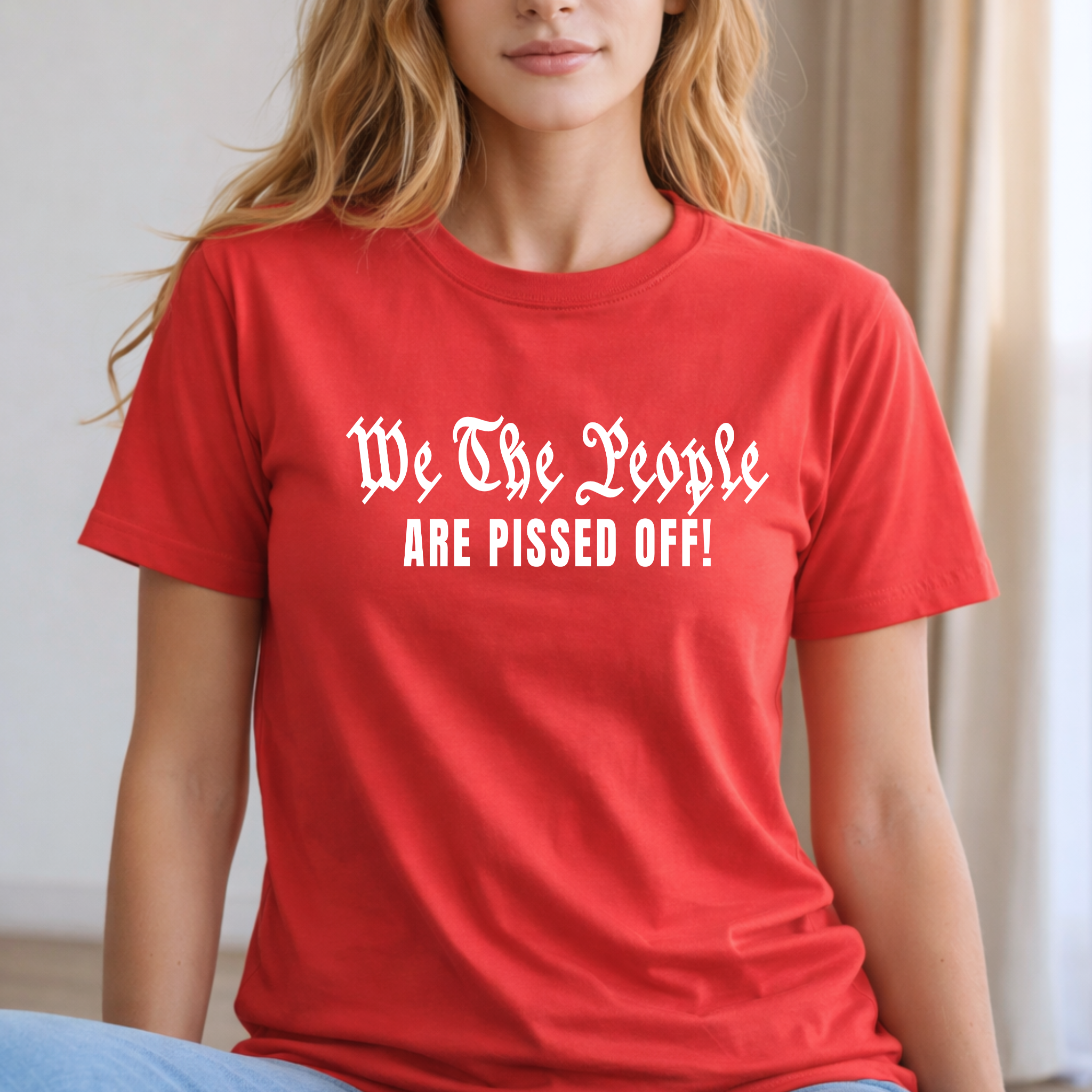 Women's We The People Are Pissed Off Unisex Shirt, Sweatshirt & Hoodie
