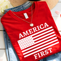 America First Patriotic Shirt, Sweatshirt & Hoodie