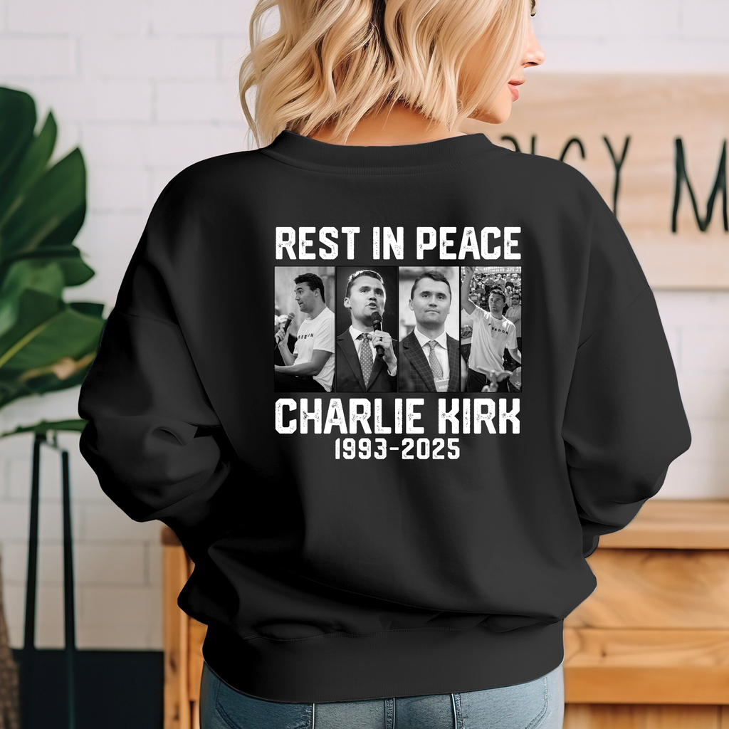 Charlie Kirk Women’s  Freedom T-Shirt | Memorial T-Shirt