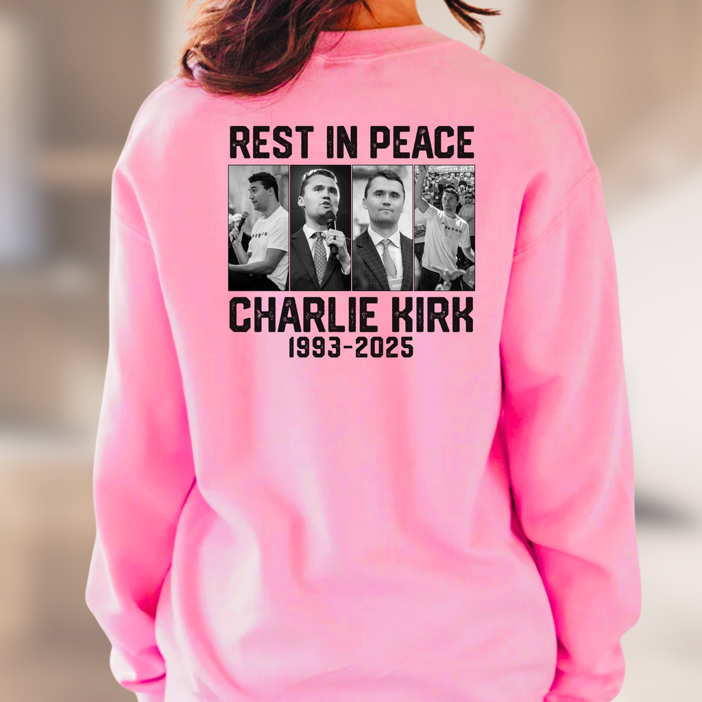Charlie Kirk Women’s  Freedom T-Shirt | Memorial T-Shirt