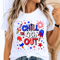 Chill the 4th Out – Funny Patriotic Women's Tee, Sweatshirt & Hoodie