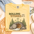 Comfort Colors Christian Shirt Rolling Stones AD 33 Tee