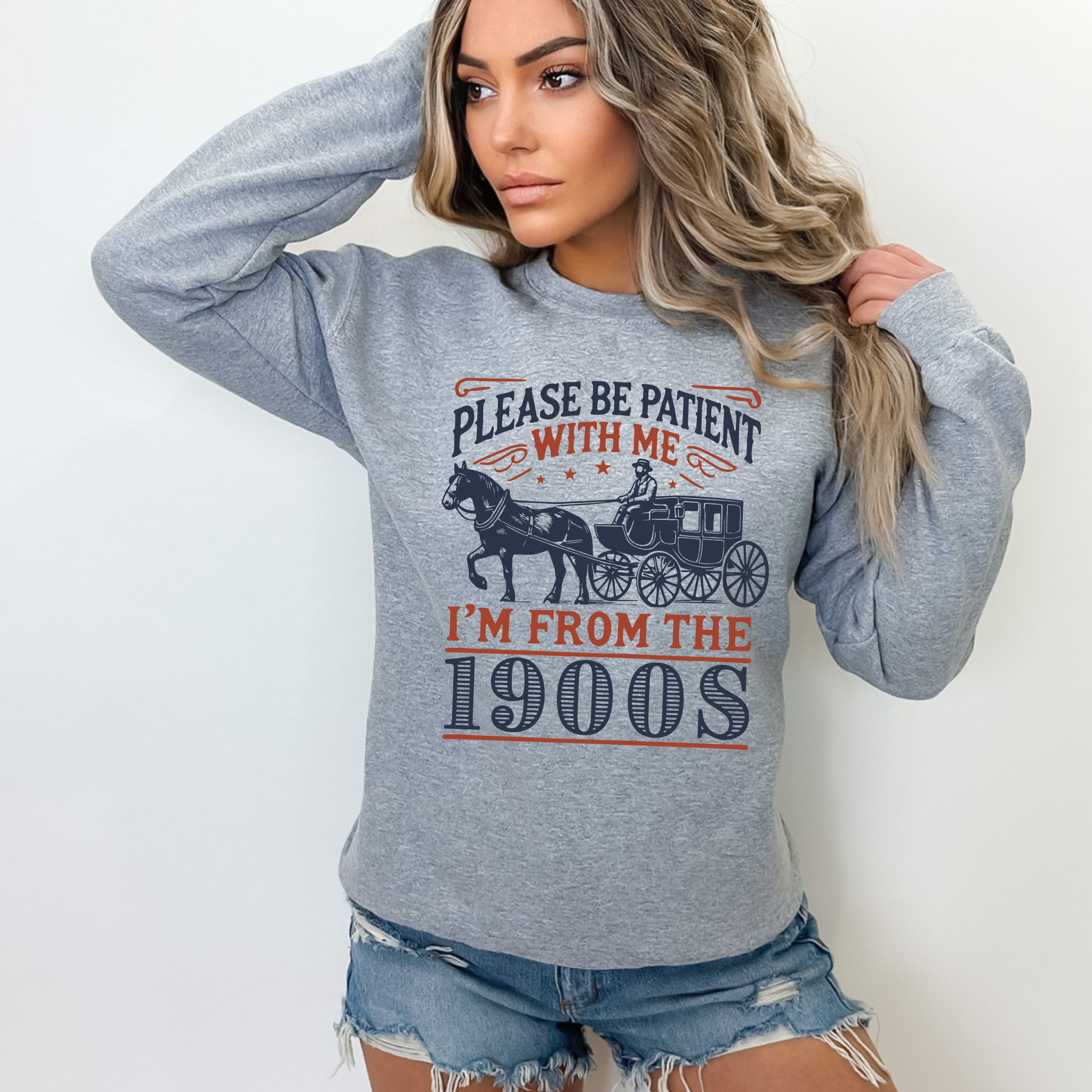 Please Be Patient With Me – I’m From the 1900s Women’s Shirt