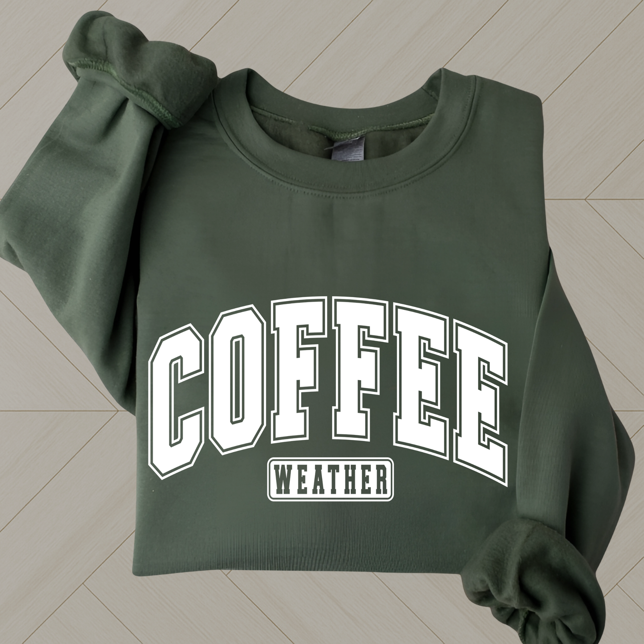Coffee Weather Sweatshirt – Cozy Fall Crewneck for Coffee Lovers