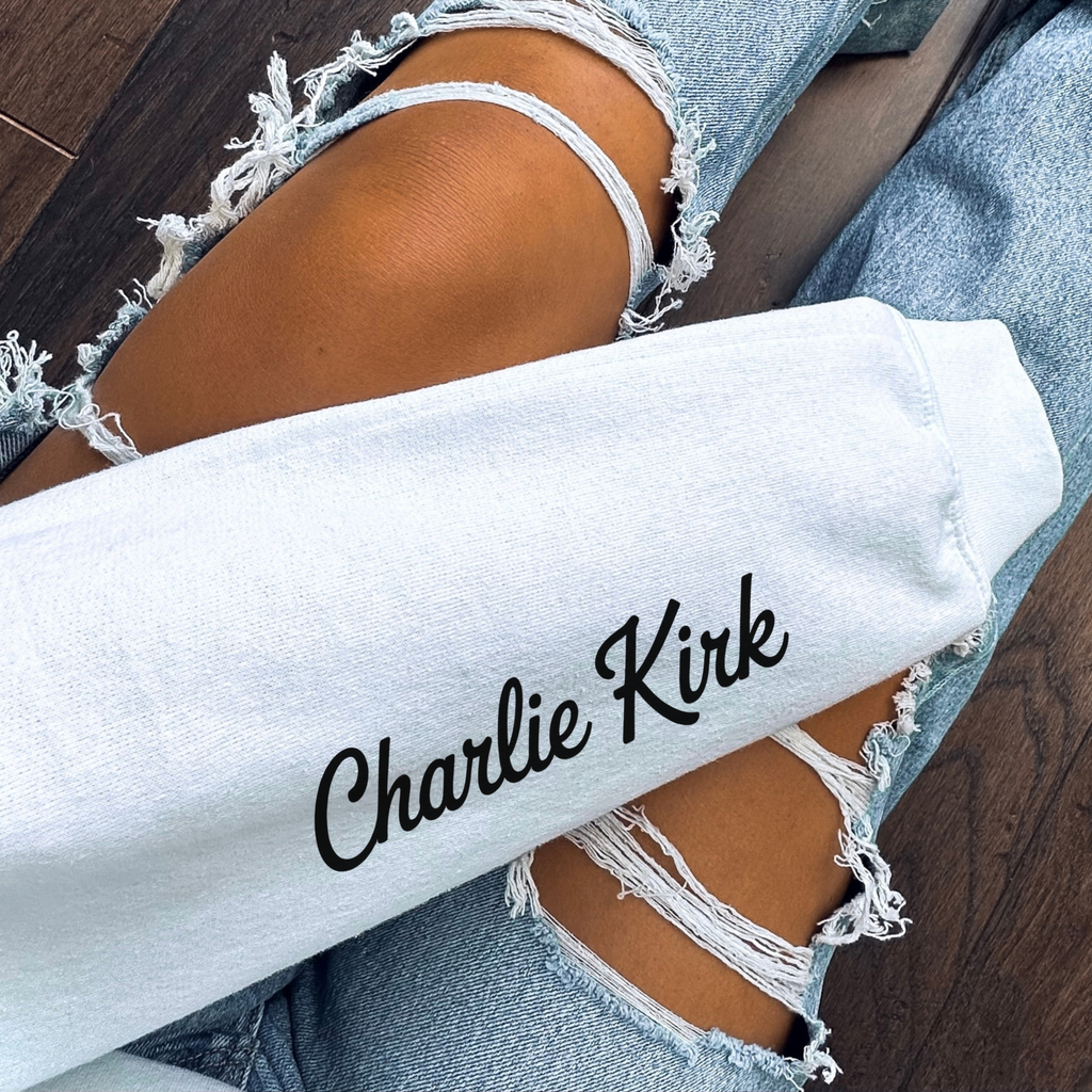 Charlie Kirk Freedom Sweatshirt – Memorial Tribute Crewneck