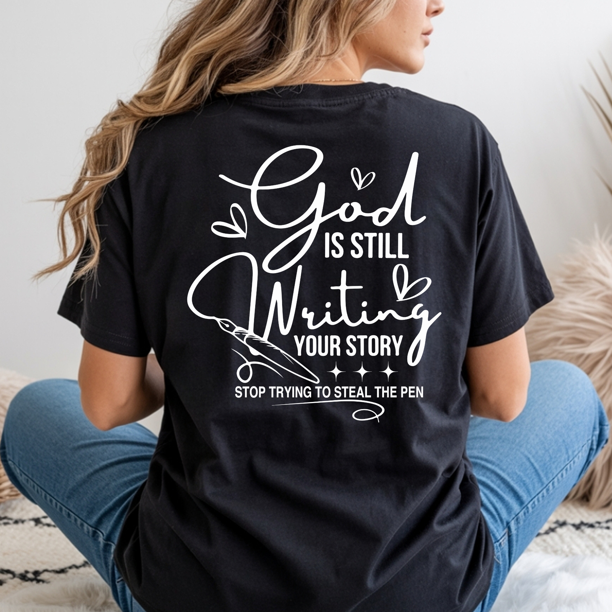 God Is Still Writing Your Story Shirt – Christian Tee, Sweatshirt & Hoodie