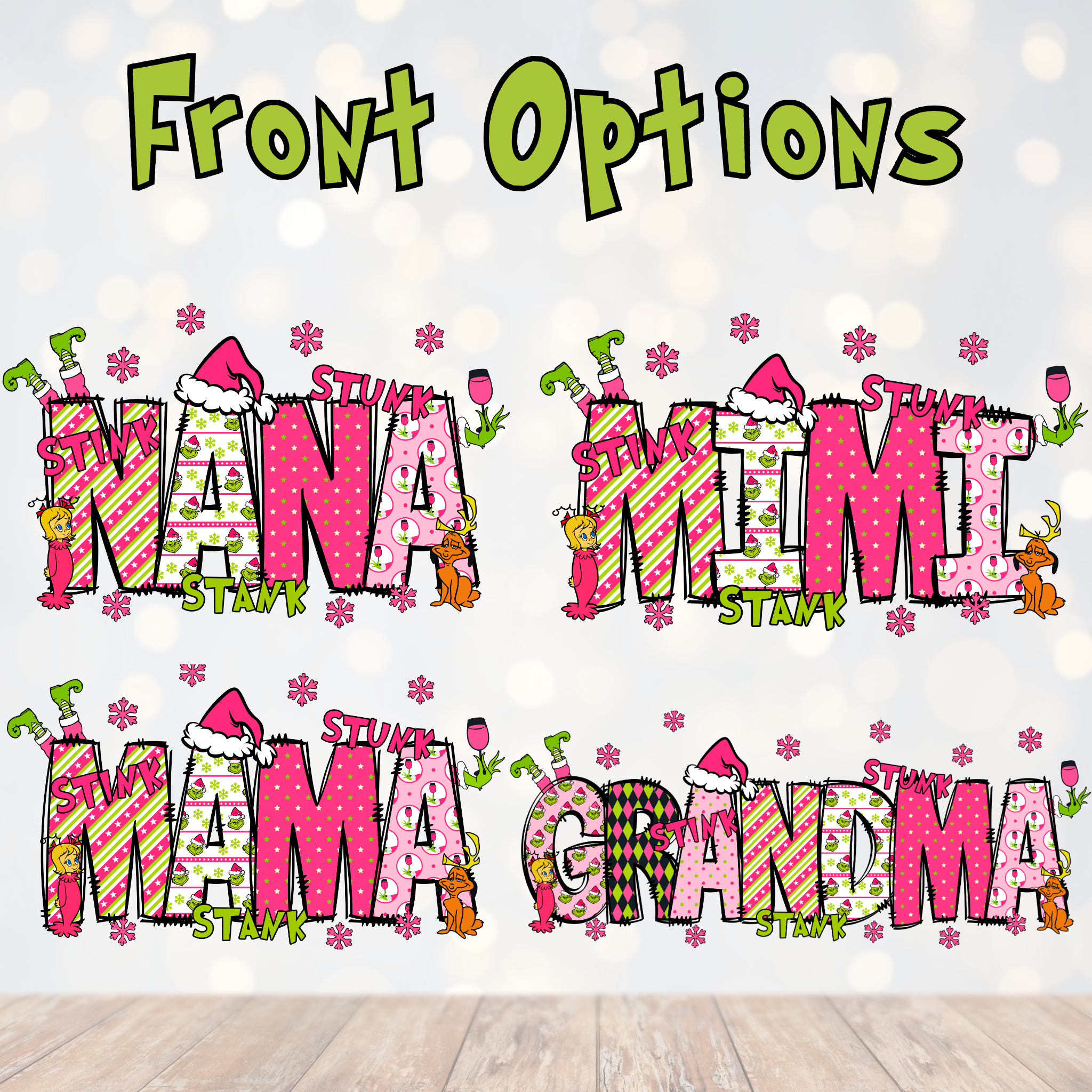 Personalized  Christmas Sweatshirt for Women – Funny Custom Holiday Family Sweater