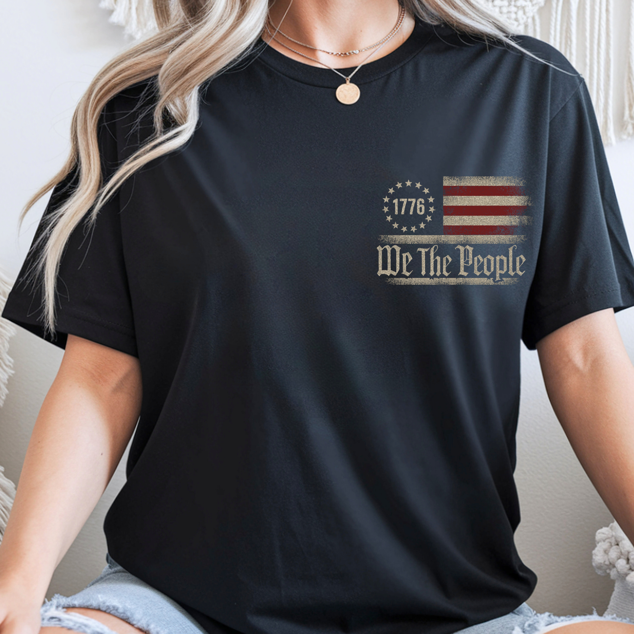 We The People 1776 Patriotic Shirt, Sweatshirt & Hoodie