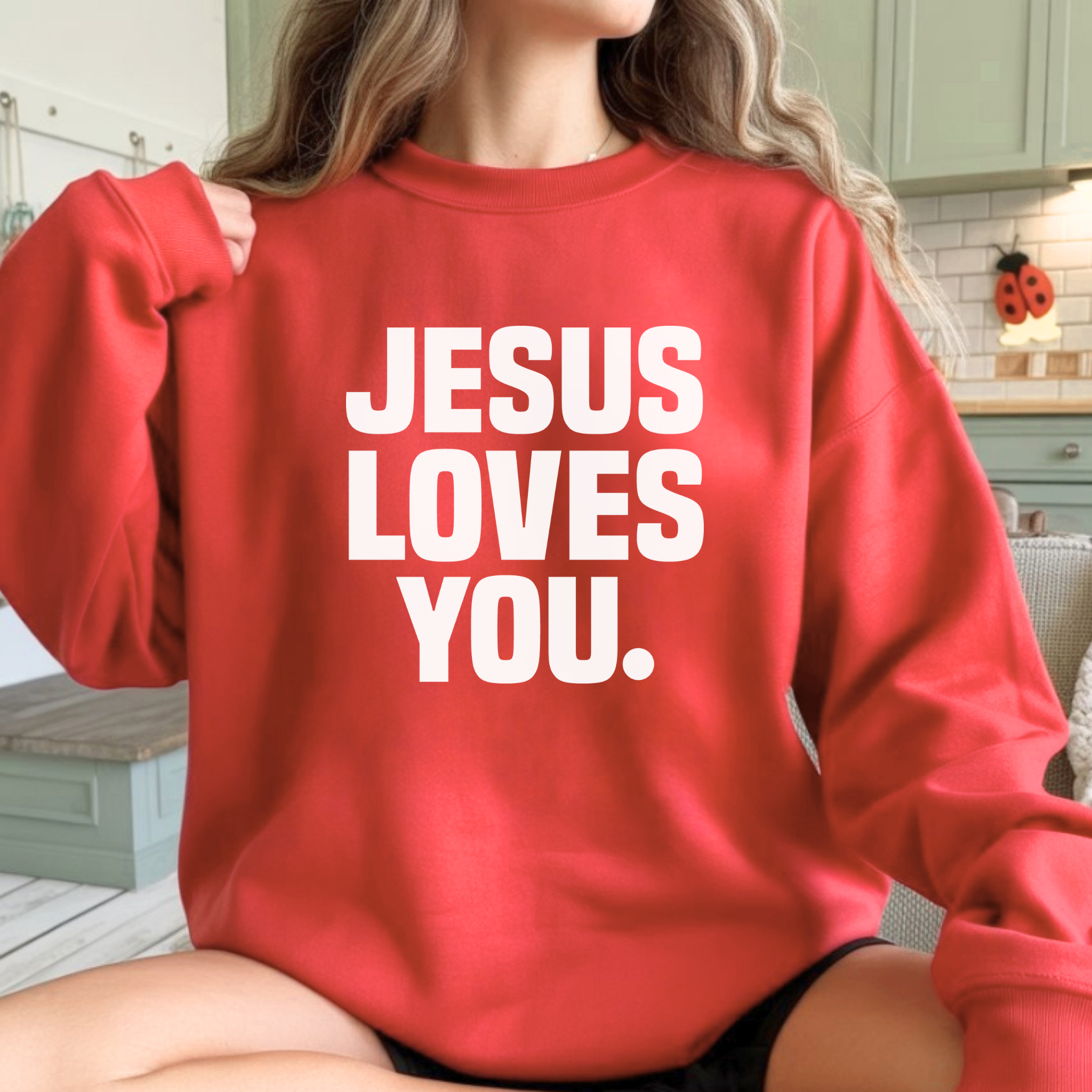Jesus Loves You Christian Women's shirt