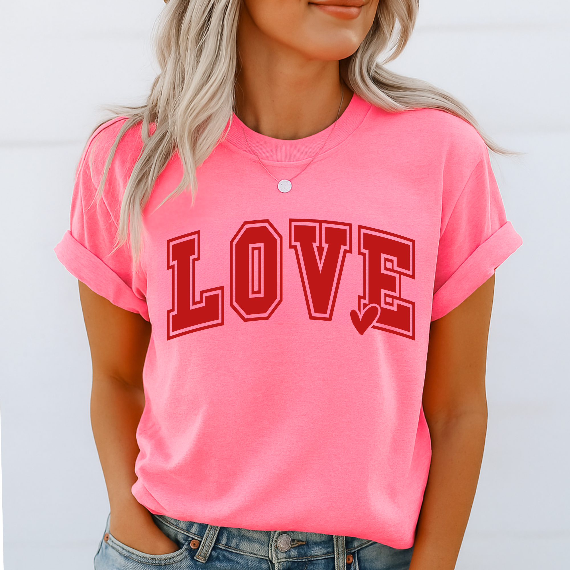 LOVE Graphic T-Shirt, Sweatshirt & Hoodie – Women’s Valentine’s Day Top