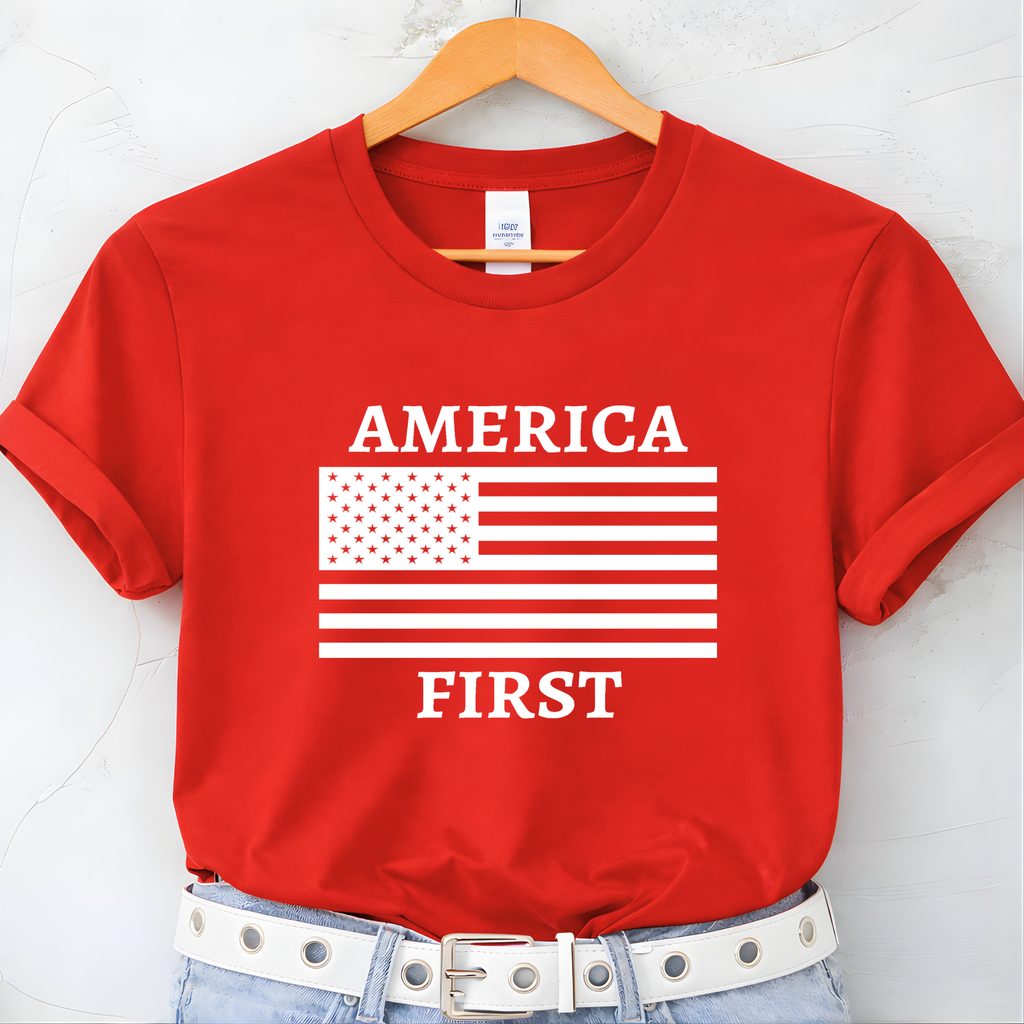 America First Patriotic Shirt, Sweatshirt & Hoodie