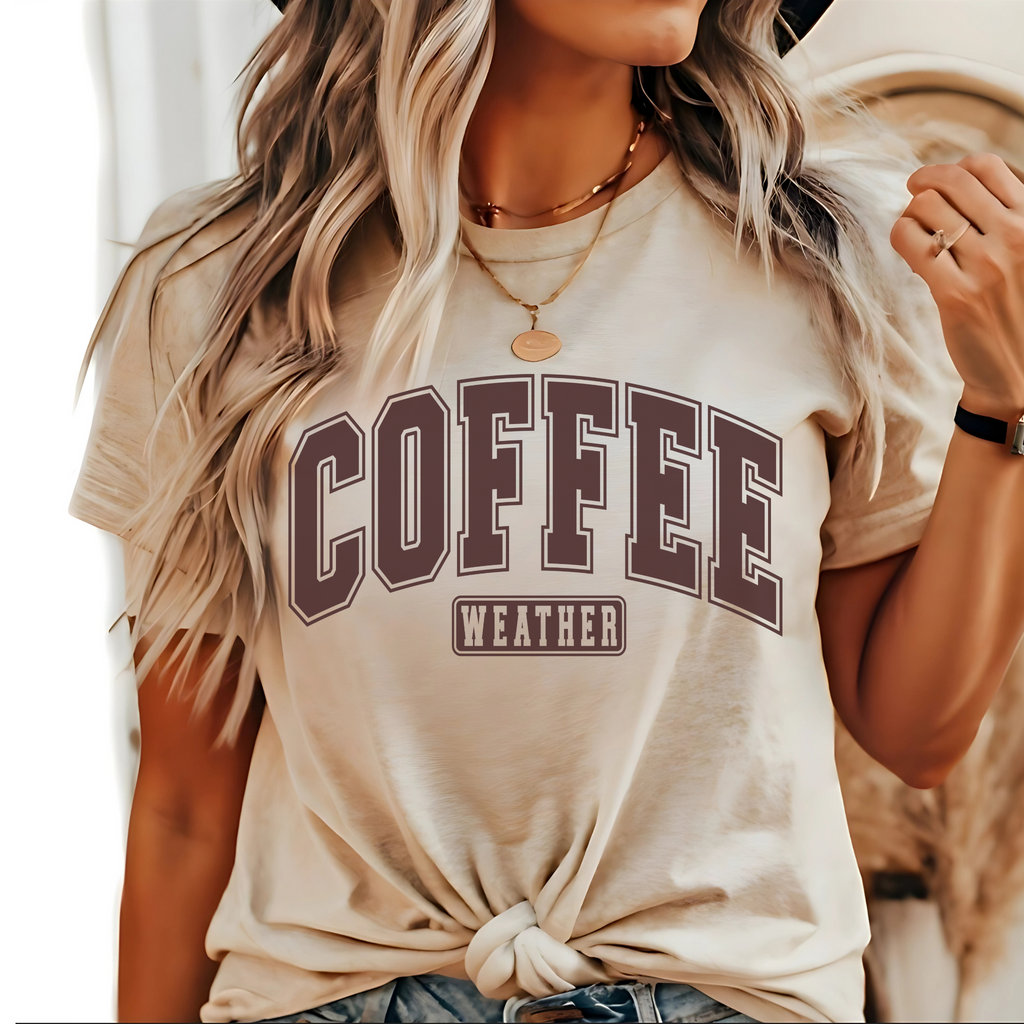 Coffee Weather Sweatshirt – Cozy Fall Crewneck for Coffee Lovers