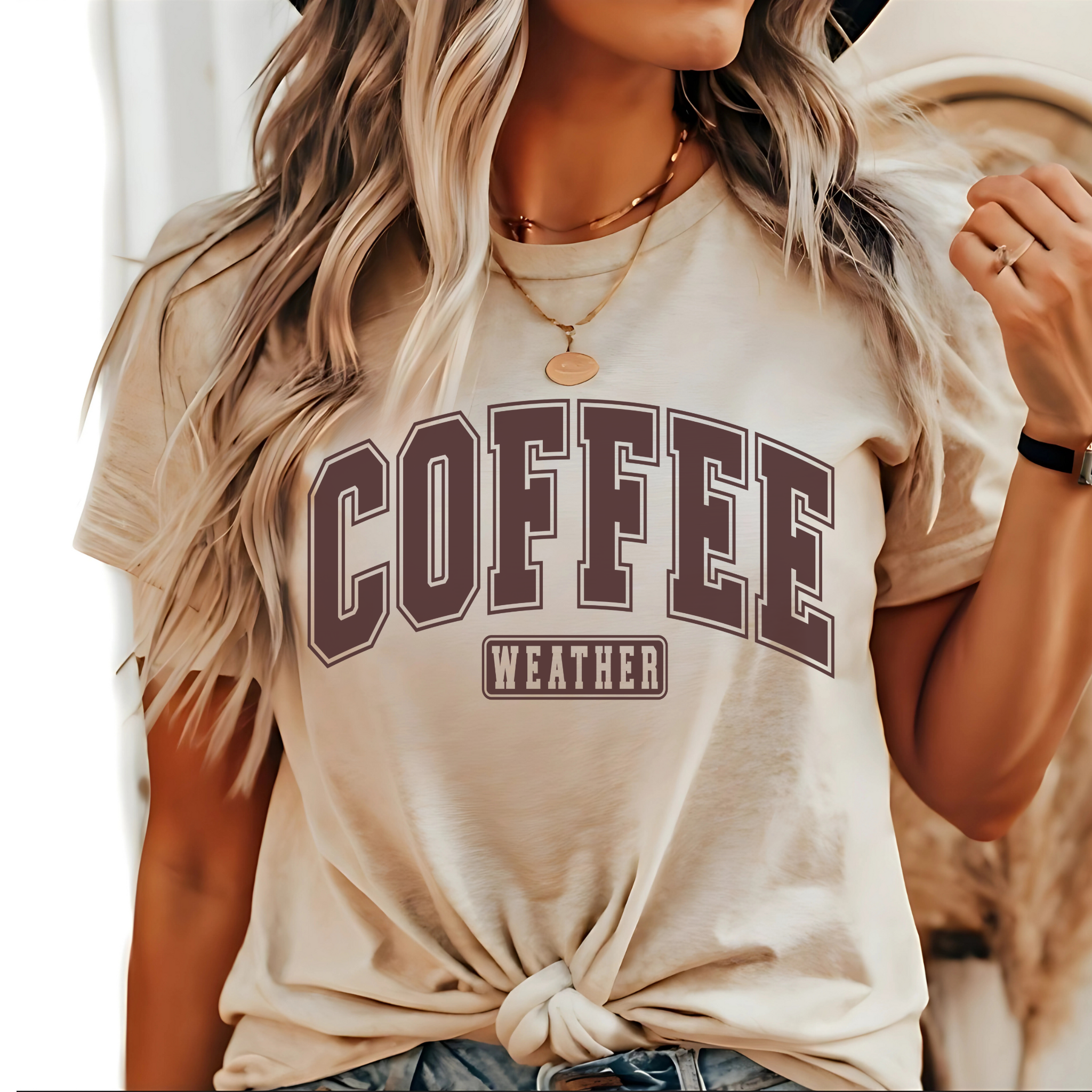 Coffee Weather Sweatshirt – Cozy Fall Crewneck for Coffee Lovers