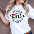 Funny Christmas T-Shirt – I’m So Good Santa Came Twice Holiday Tee