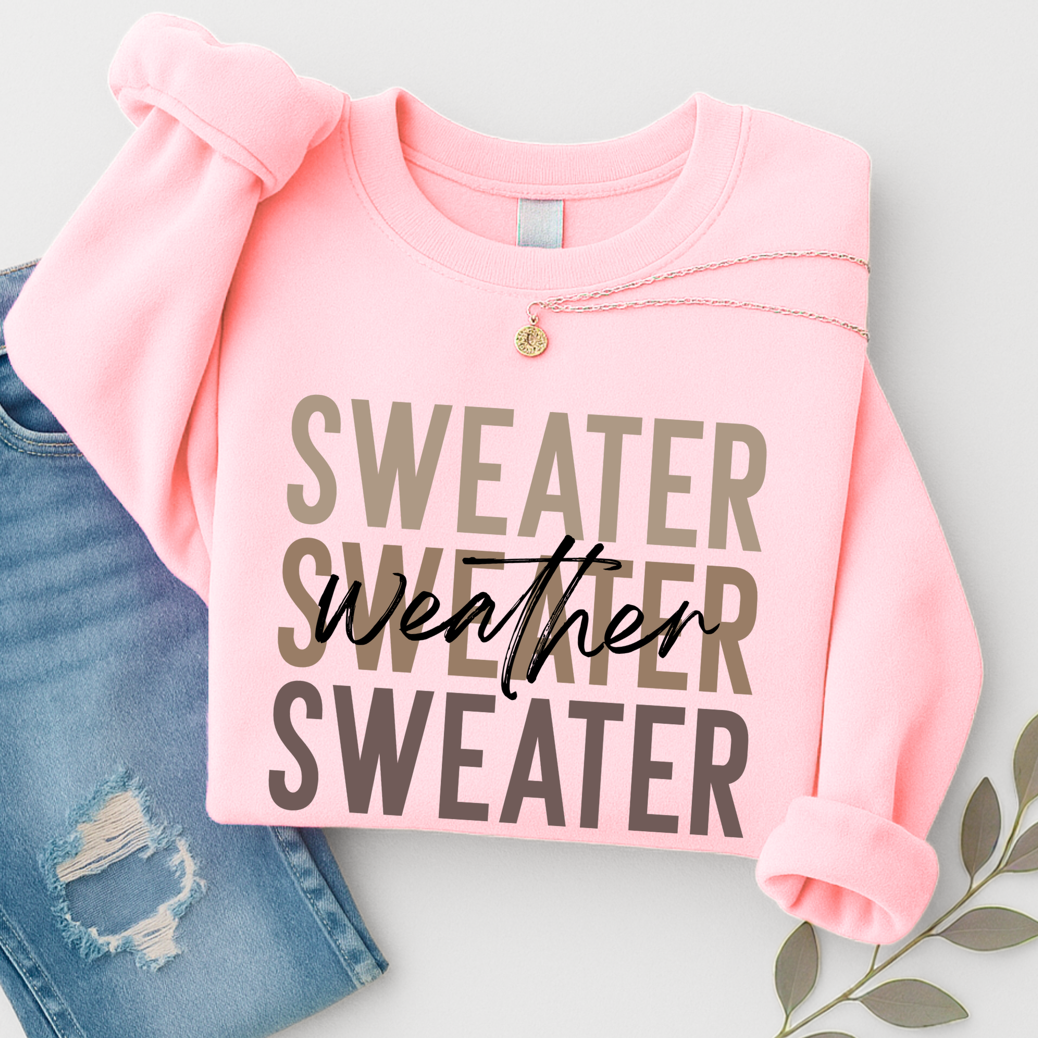 Sweater Weather Sweatshirt – Cozy Fall and Winter Unisex Pullover for Women