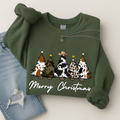 Cow Hide Tree Sweatshirt