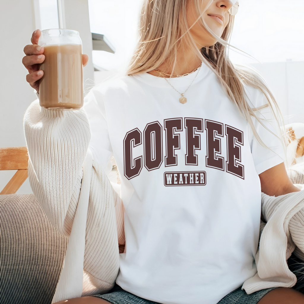 Coffee Weather Sweatshirt – Cozy Fall Crewneck for Coffee Lovers