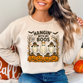 Hangin’ With My Boos Halloween Sweatshirt – Women’s Unisex Pullover